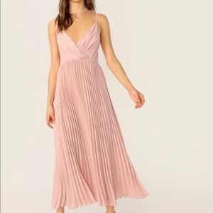 Pleated cami dress NWOT